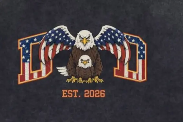 5f0e67eb-ee42-4ed7-a201-533d7c7a9757 Personalized Patriotic Dad Sweatshirt – Custom Eagle & US Flag Shirt