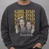 5fc53ced-98f3-487e-b5f0-5861d4691eb4 Custom Girl Dad & Mom Photo Shirt – Vintage Retro Family Tee