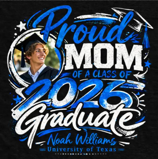69096b27-88b3-4549-af2e-9bce40df216a Matching Class of 2025 Family Graduation Shirts – Personalized Mom & Dad Tee