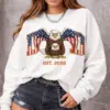 820f3745-05bd-4be4-986a-040a0284d9bf Personalized Patriotic Dad Sweatshirt – Custom Eagle & US Flag Shirt
