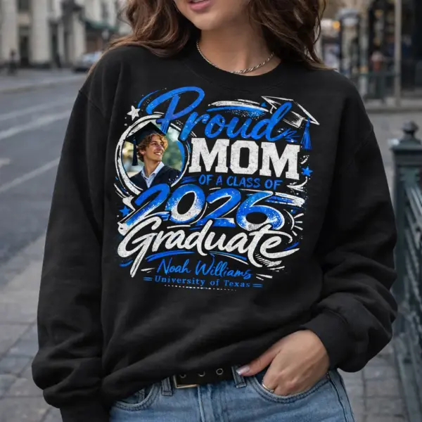 8e1775f2-879e-40af-9b15-d4417f3fbe97 Matching Class of 2025 Family Graduation Shirts – Personalized Mom & Dad Tee