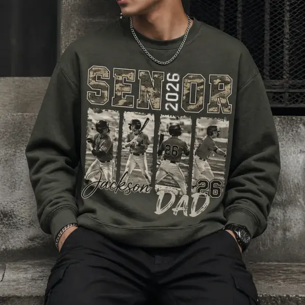 8fb9af9f-09c1-4f5e-807d-d357c8c4c3a9 Personalized Senior Mom & Dad 2026 Shirt – Vintage Football Photo Tee