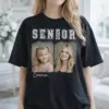 Then and Now Graduation Shirt – Personalized Photo Senior Tee