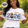 NTSHIRT1313 Class of 2026 Graduation Shirt – Personalized Family Tee