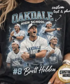 Custom Comfort Colors Sport Baseball Shirt, Vintage 90s Bootleg Tee, Personalized Photo T-shirt, Your Picture Sport Lover Gift, Unisex Top