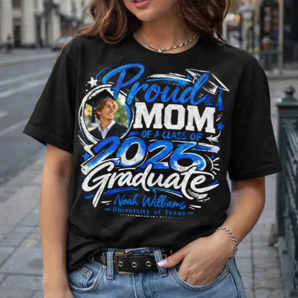 b03a4753-d89d-412d-bfad-dedfe9e0bfeb Matching Class of 2025 Family Graduation Shirts – Personalized Mom & Dad Tee