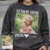 cffe4e69-e8b7-472b-9c1a-80b3f38cd850 Personalized Senior Mom & Dad 2026 Shirt – Custom Photo Graduation Tee