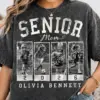 db817a32-0939-45eb-9fb4-9bc57384640d Comfort Colors Senior 2026 Football Shirt – Custom Name & Number Tee