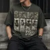 image Personalized Senior Mom & Dad 2026 Shirt – Vintage Football Photo Tee